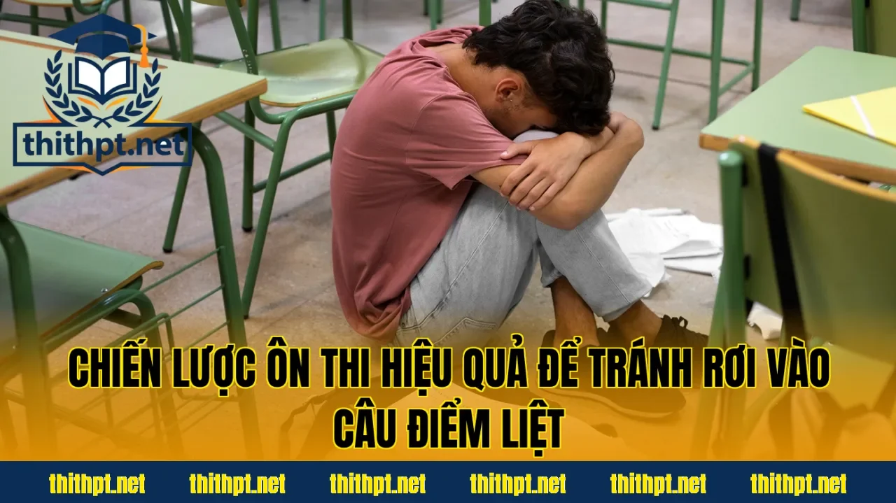 Chiến lược ôn thi hiệu quả để tránh rơi vào câu điểm liệt