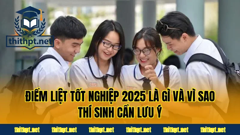 Điểm liệt tốt nghiệp 2025 là gì và vì sao thí sinh cần lưu ý