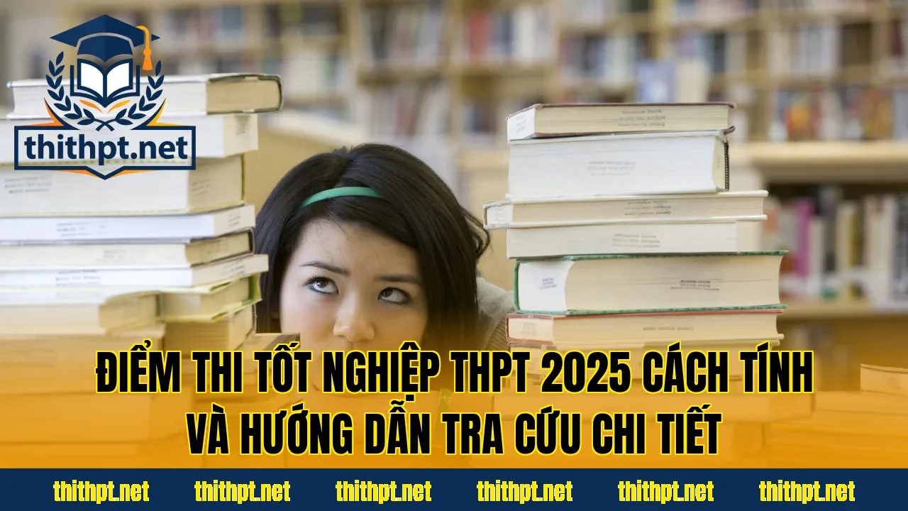 Điểm thi tốt nghiệp THPT 2025 cách tính và hướng dẫn tra cứu chi tiết