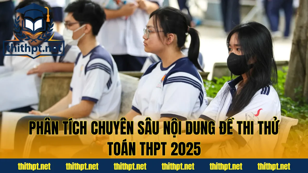 Phân tích chuyên sâu nội dung đề thi thử Toán THPT 2025