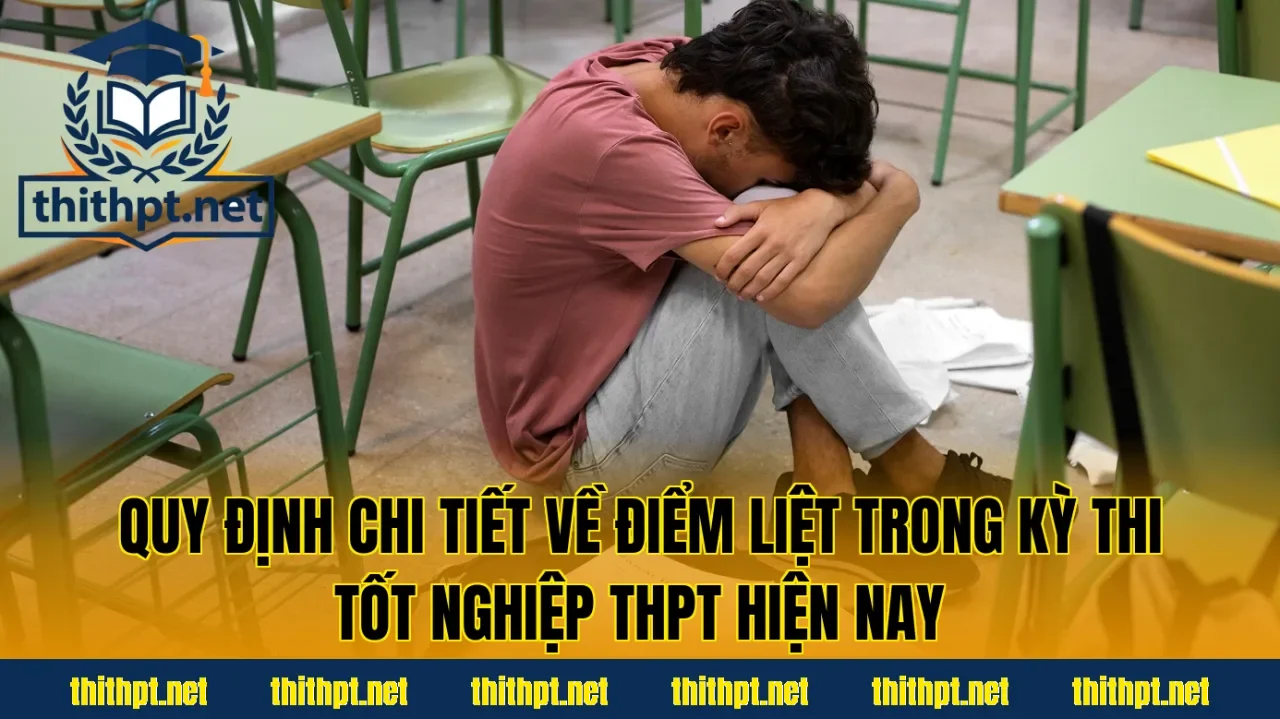 Quy định chi tiết về điểm liệt trong kỳ thi tốt nghiệp THPT hiện nay
